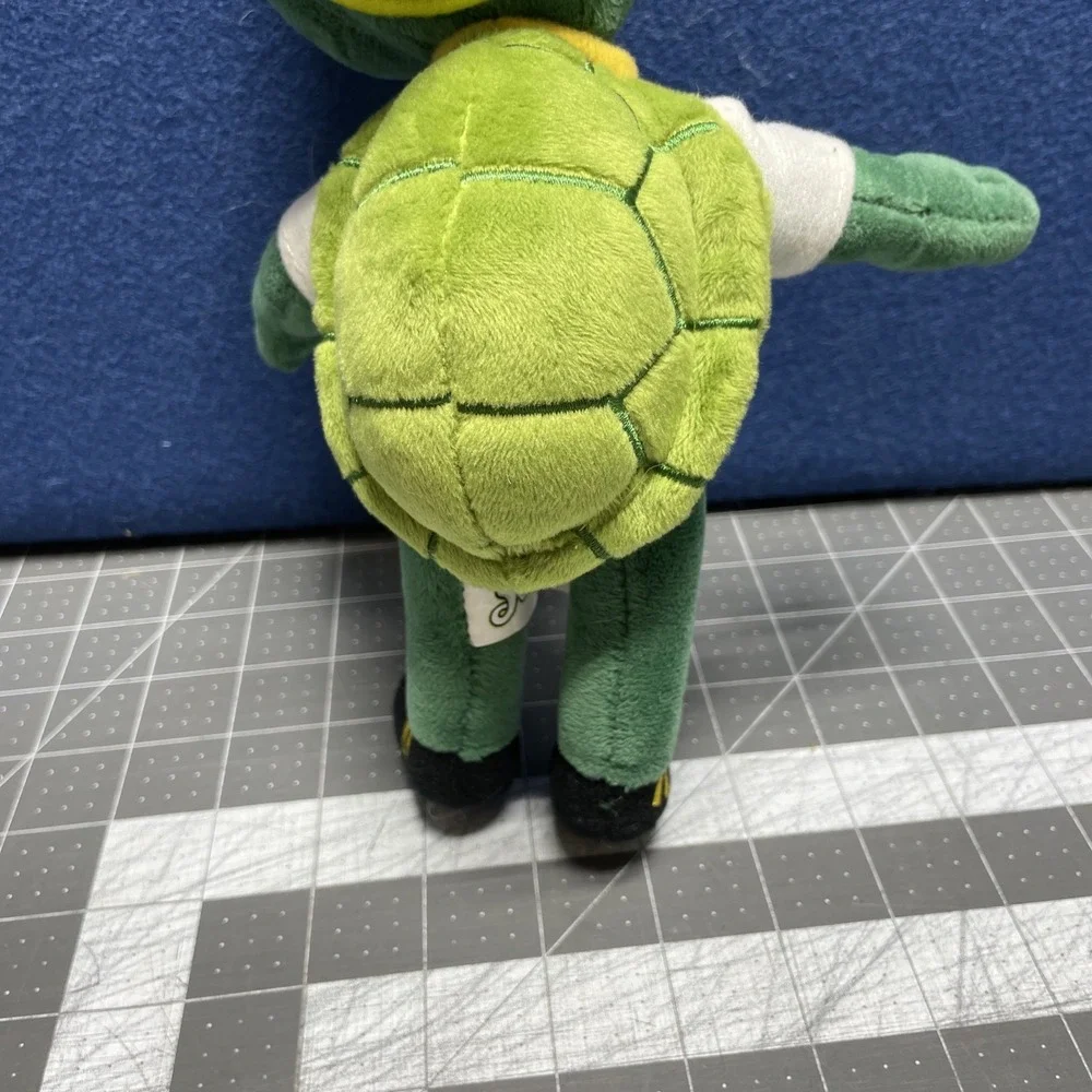 Speedy Slider mascot Stuffed Turtle Springfield Sliders Prospect League Illinois